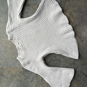 Gap Peplum Flare Sweater